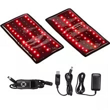 LED Arms Slimer Pads 660nm850nm Near Infrared Red Light Therapy Device Red Light Wraps for Pain Relief Fat Burning Body Slimming
