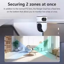 IMOU Ranger Dual 10MP WiFi 360 PT Camera Dual Lens Human Pet Detection Night Vision Two-Way Talk Security Surveillance IP Camera