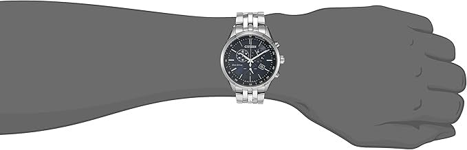 Citizen Men's Classic Corso Eco-Drive Watch, Chronograph, 12/24 Hour Time, Date, Sapphire Crystal