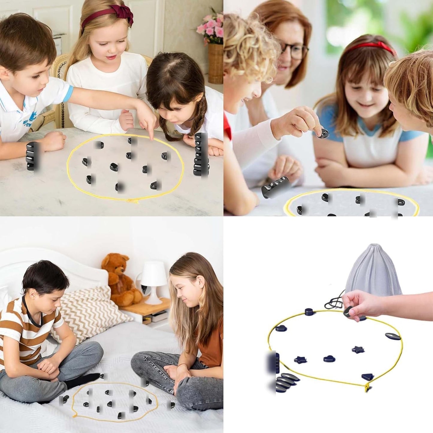 Puzzle Fun Set, Intellectual Chessboard, Multifunctional and Practical Games for Chess, Gifts Suitable for Christmas, Halloween, Birthdays and Parties