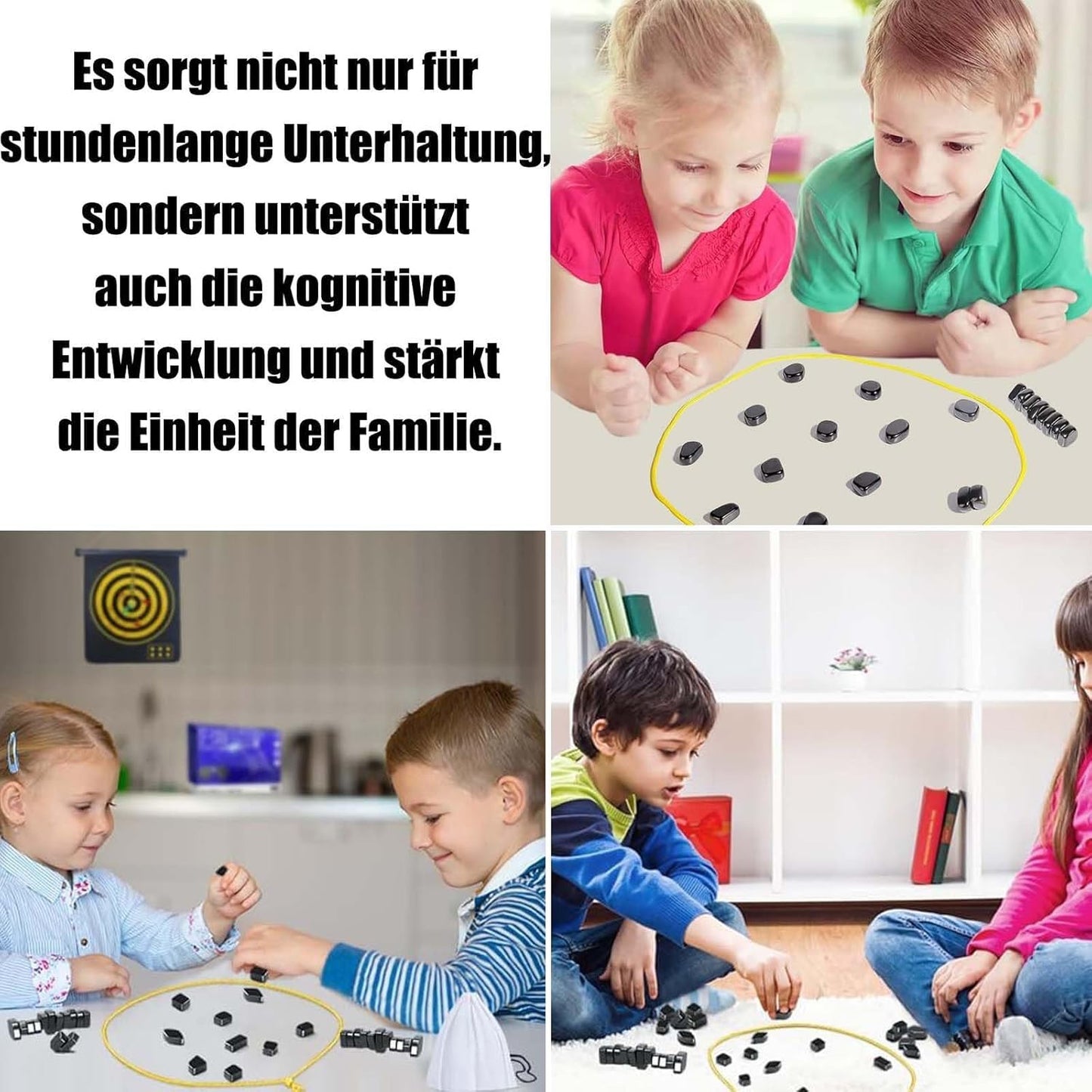 Puzzle Fun Set, Intellectual Chessboard, Multifunctional and Practical Games for Chess, Gifts Suitable for Christmas, Halloween, Birthdays and Parties