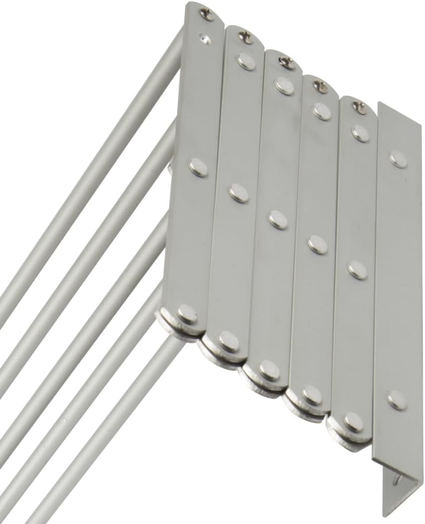 Cuncial - Extendable Wall Clothesline 180 cm | Made of High Strength Aluminium | Dimensions: 180 x 23 x 71 cm | Folding Clothes Airer | Outdoor/Indoor Clothes Airer
