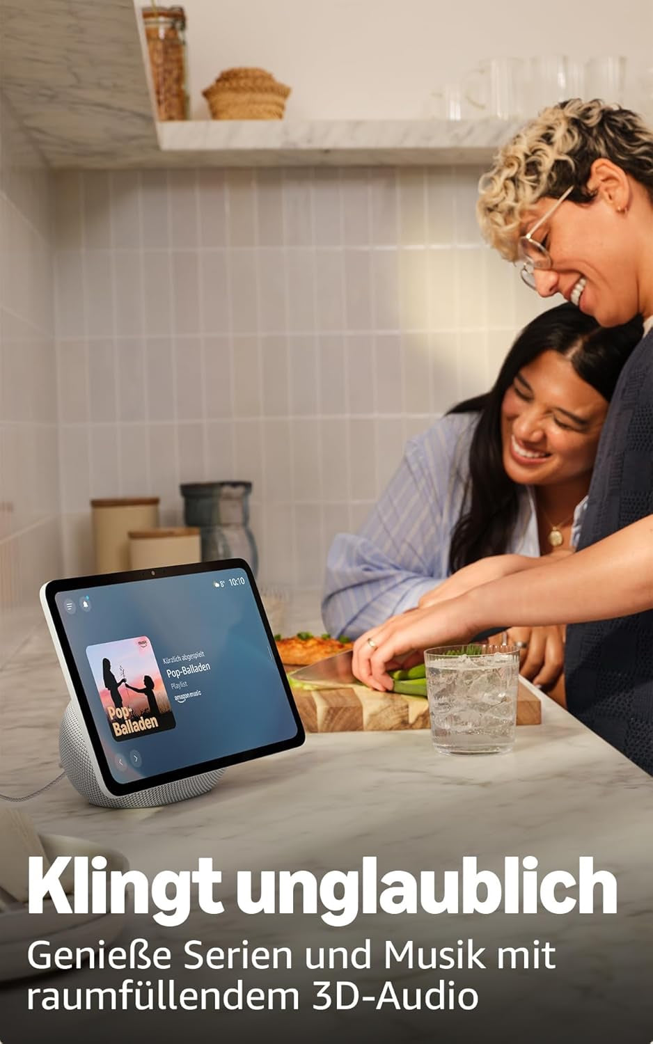 Amazon Echo Show 11 (newest gen), Vibrant Full-HD 11" display with more viewing area, spatial audio and Alexa, Graphite